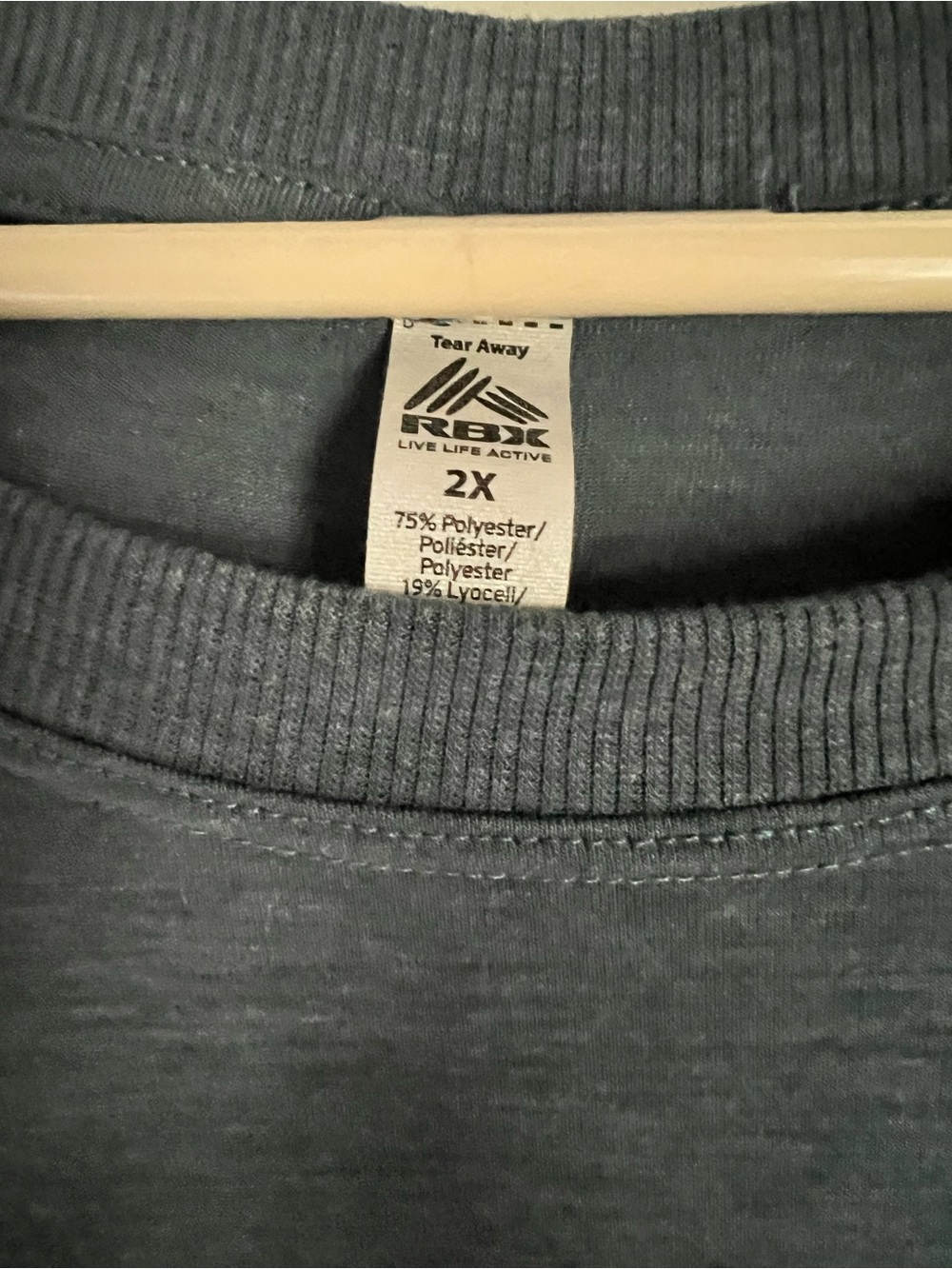 RBX Women’s Classic Sleeveless Tank Top in Blue - Picture 4 of 4